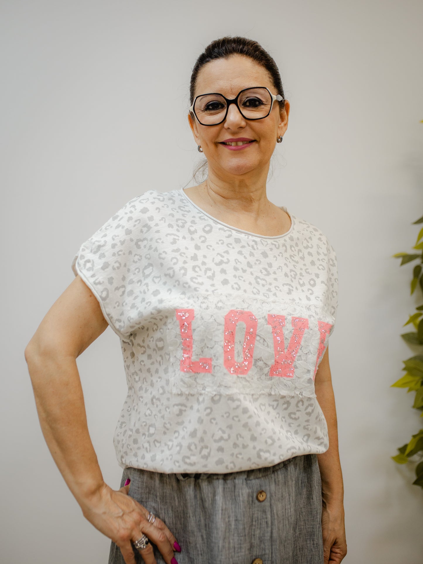 Camiseta Print Love