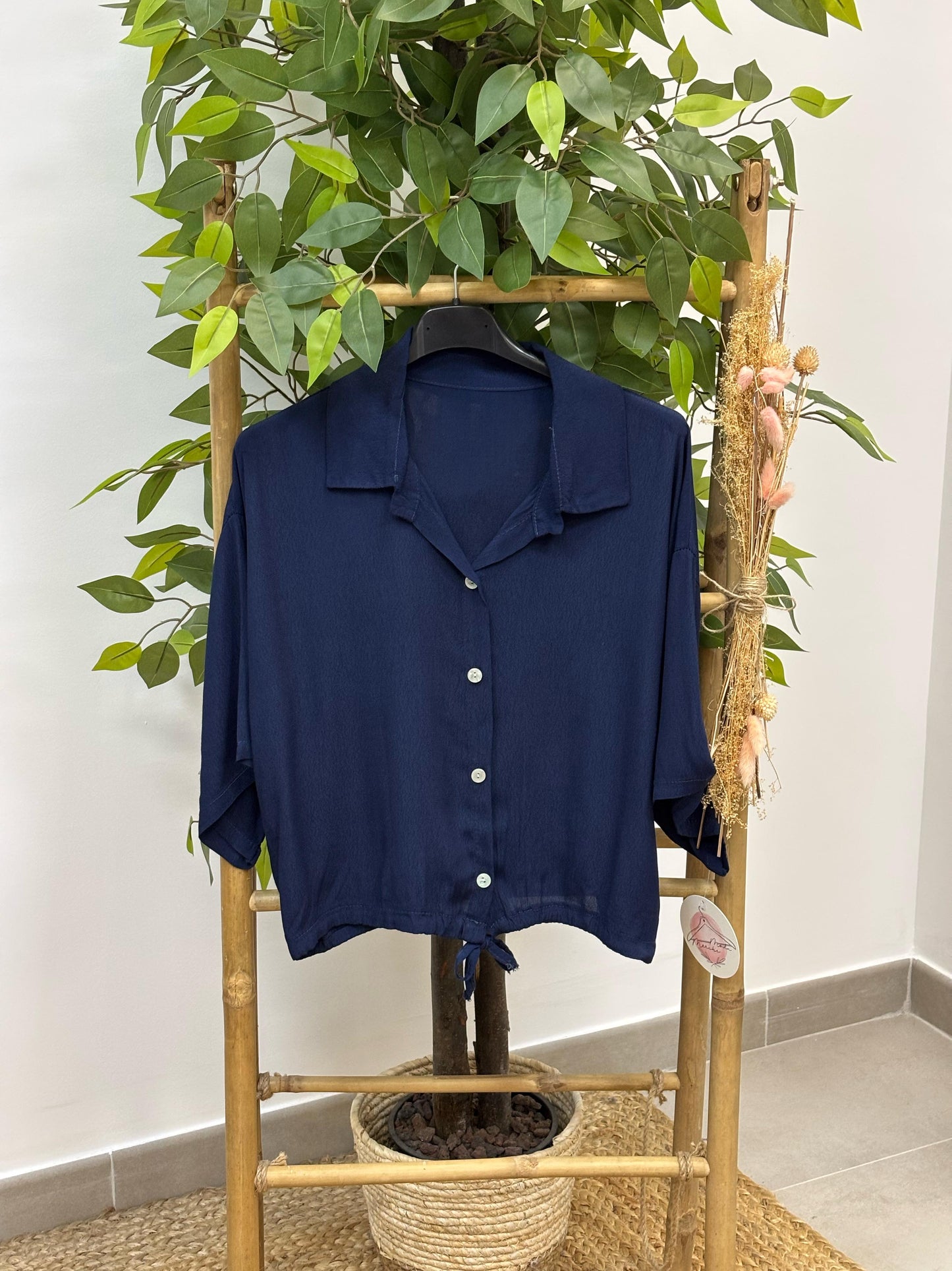 Camisa corta Lúa
